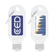 Clearance! 1.8 oz. 75% Hand Sanitizer Gel w/ Carabiner