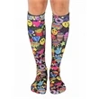 Over the calf sublimated full color Socks, 200 needle