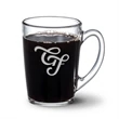 Dundas Clear Mug - 11oz - Deep Etch
