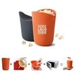 Microwave Silicone Foldable Popcorn Bucket Bowl
