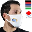 2-Layer Reusable Cotton Face Mask w/ Elastic Loop