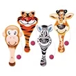 9" Animal Paddle Ball Game