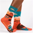Youth below the calf sublimated crew socks, 200 needle