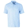 Cutter and Buck Pike Constellation Print Stretch Polo