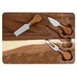 4-Piece Acacia Cheese Serving Set
