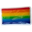 Hot/Cold Plush gel bead packs - Rainbow Rectangle
