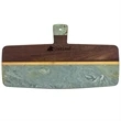 Slate and Acacia Paddle Serving Board