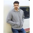 Unisex Hooded full zip sweatshirt