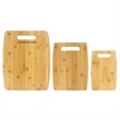 3-Piece Bamboo Cutting Board Set