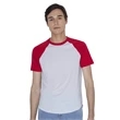 American Apparel Unisex Poly/Cotton Raglan Tee