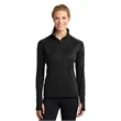 Sport-Tek Women's Sport-Wick Stretch 1/4-Zip Pullover.