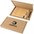 BAMBOO SHARPEN-IT CUTTING BOARD WITH KNIFE GIFT BOX SET