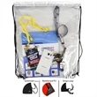 Clear Backpack - See Through Drawstring Bag