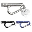 CHIRON LIGHT METAL CARABINER FLASHLIGHT WITH SPLIT RING AT