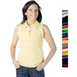 Ladies Sleeveless Golf Shirt