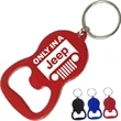 Aluminum Bottle Opener with Keychain