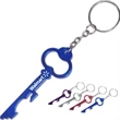 Aluminum Bottle Opener with Keychain