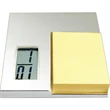 Memo Pad Holder with Clock