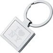 Square Frame Metal Keychains