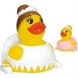 Rubber ballerina duck