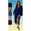 Navy Blue Cotton Love Kimono Bathrobe