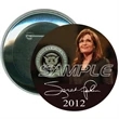 Round 3 Inch Pinback Political Button