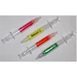 Syringe Shaped Highlighter Pen