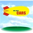 Helium Blimp Display - Car/Auto