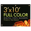 Vinyl Banner - 3ft x 10ft SS