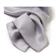 Discontinued - Light Gray Silk Scarf 30" x 30"