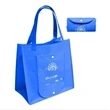 Non-Woven Folding Shopping Tote 12 x13 x 8 gusset