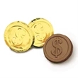 Dollar Sign Chocolate Coin