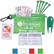 Zipper tote with Clip Express Golf Care Kit
