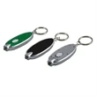 Mini flashlight with key ring