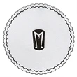 3-3/8"  Round, Mu-Ply Cellulose Coaster W/ Poly-seal Backing