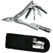 Micro stainless pocket multi-tool with super bright LED