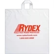 Fused Soft Loop Handle Bag - Flexo Ink