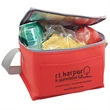 Promotional Soft Side 6 Pack Cooler - Nonwoven