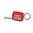 Square Tape Measure key tag