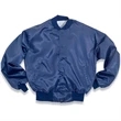 Nylon Satin Baseball Jacket
