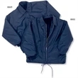 Pre-lined Windbreaker with Zipper Front and Knit Cuffs