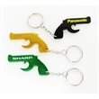 Aluminum Bottle Opener with Keychain