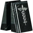 Marble Medical Bookends