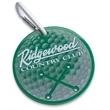 Golf Towel Holder - Round - Spot Color