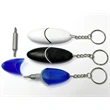 Screwdriver tool set keychain