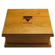 Wood Jewelry Box, 10.5" x 9" x 4.25"