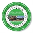 Date Finder Wheel Calculator (4.25" dia.), Full Color