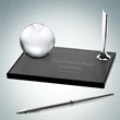 Crystal Globe Pen Set