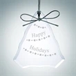 Beveled Tree Clear Glass Ornament