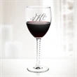 Angelique Twisted Glass Goblet- 10.5 oz